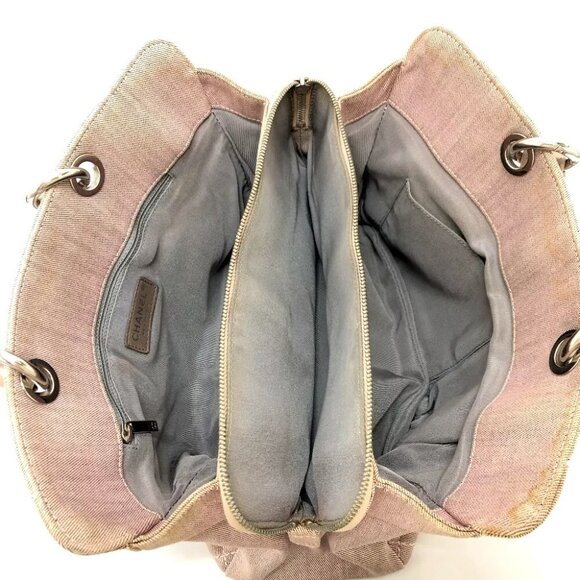 CHANEL CC Mark CC Matelasse Hand Bag Tote Bag - Picture 6 of 13